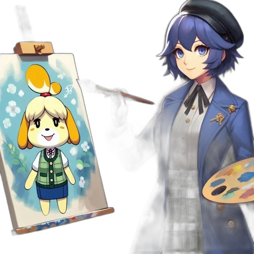 staff, food, weapon, umbrella, watercolor, concept art, anime, oil painting transparent PNG cut-out