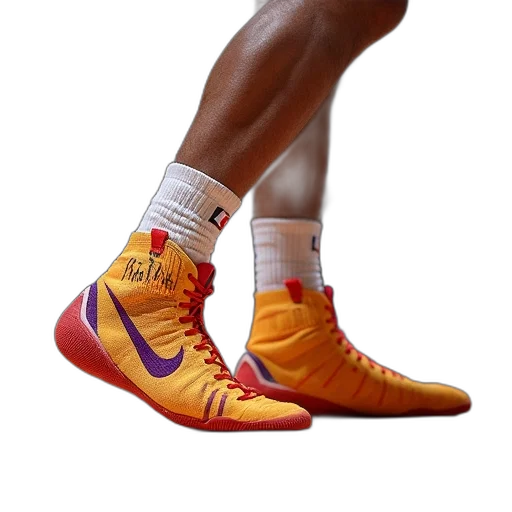 shoes, 3d render, colorful, paul transparent PNG cut-out