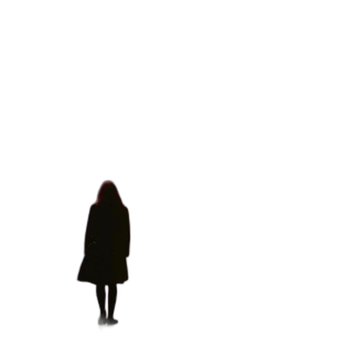 dress, jacket, umbrella, hair, concept art, pixel art, anime, comic book art transparent PNG cut-out
