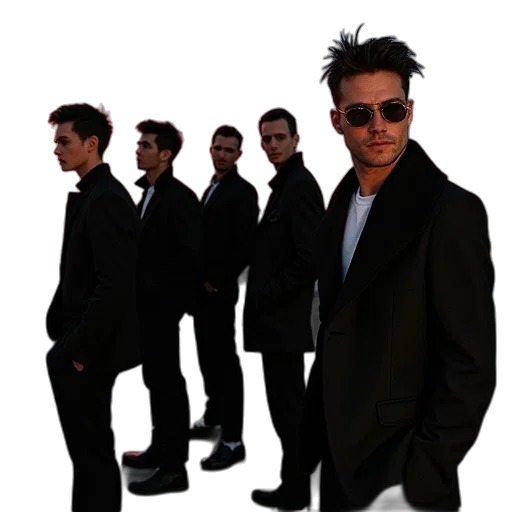staff, jacket, photorealistic, 3d render transparent PNG cut-out