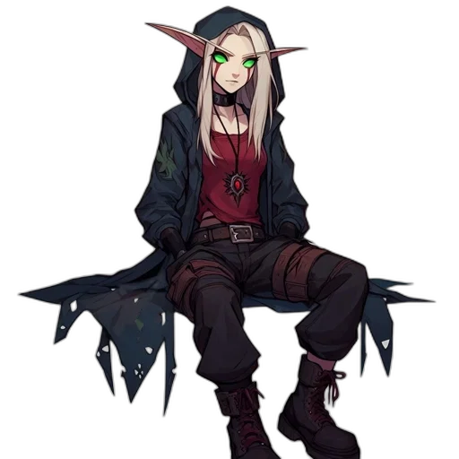 staff, jacket, creature, dragon, pixel art, concept art, fantasy art, cyberpunk transparent PNG cut-out