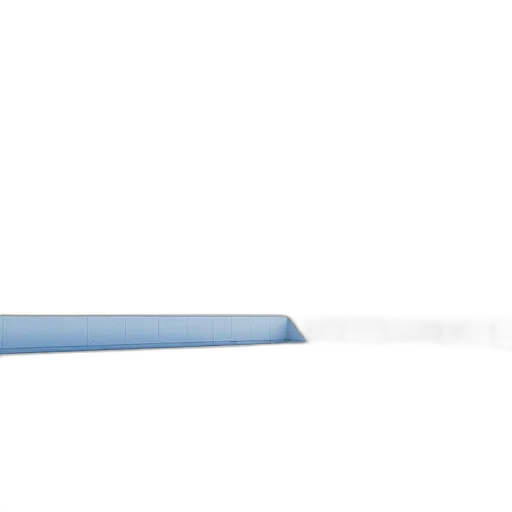 sword, umbrella, staff, weapon, 3d render, concept art, photorealistic, blue transparent PNG cut-out