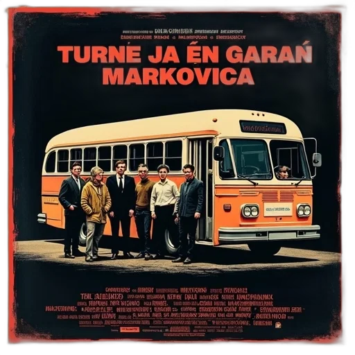 movie, poster, turne, garan, markovica, featuring, group, people transparent PNG cut-out