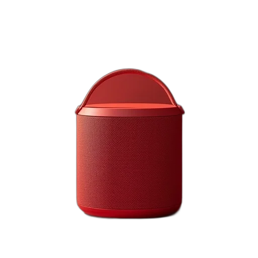 hat, furniture, bottle, crown, 3d render, photorealistic, concept art, red transparent PNG cut-out