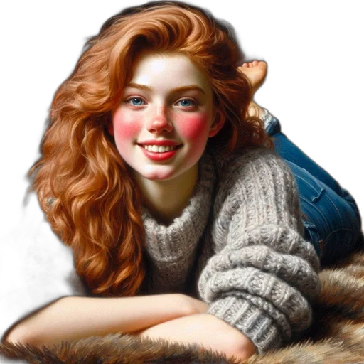face, creature, animal, hair, oil painting, photorealistic, fantasy art, concept art transparent PNG cut-out