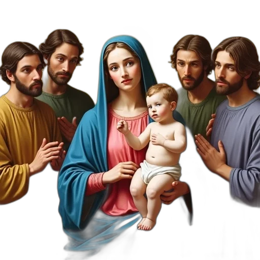 photorealistic, oil painting, concept art, second, image, colored, version, first transparent PNG cut-out