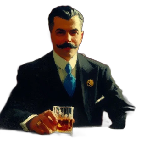 staff, face, jacket, bottle, pixel art, photorealistic, 3d render, oil painting transparent PNG cut-out