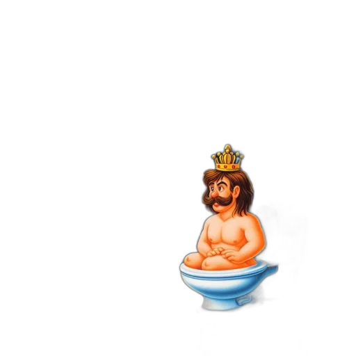 crown, jewelry, pixel art, 3d render, concept art, cartoon, parody, title transparent PNG cut-out