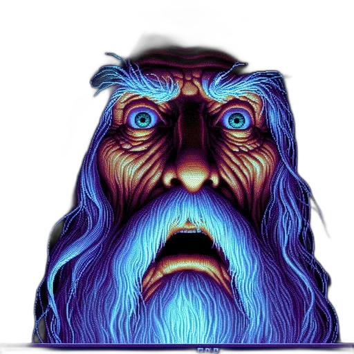 face, mask, creature, hair transparent PNG cut-out