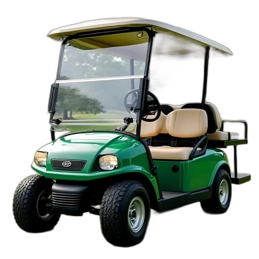 car, 3d render, photorealistic, ezgo transparent PNG cut-out