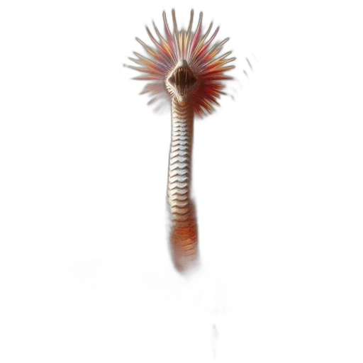 hair, staff, crown, creature, concept art, 3d render, photorealistic, underwater transparent PNG cut-out