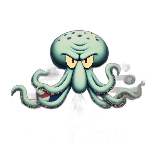 creature, animal, staff, hair, concept art, 3d render, pixel art, watercolor transparent PNG cut-out