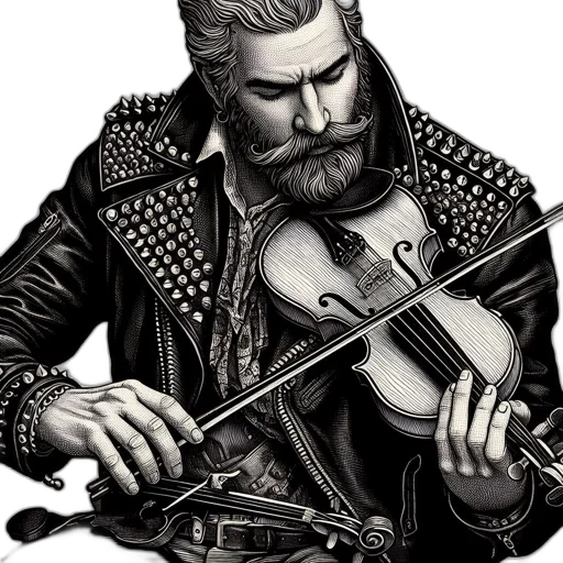 jacket, weapon, comic book art, concept art, fantasy art, photorealistic, intricately, detailed transparent PNG cut-out