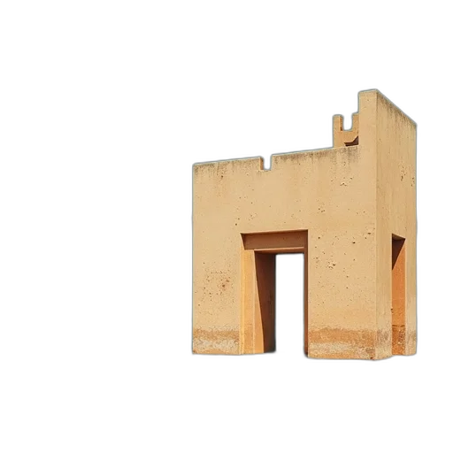 furniture, building, face, crown, 3d render, concept art, marseille, caper transparent PNG cut-out