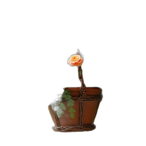 crown, flower, furniture, hat, concept art, 3d render, photorealistic, pixel art transparent PNG cut-out