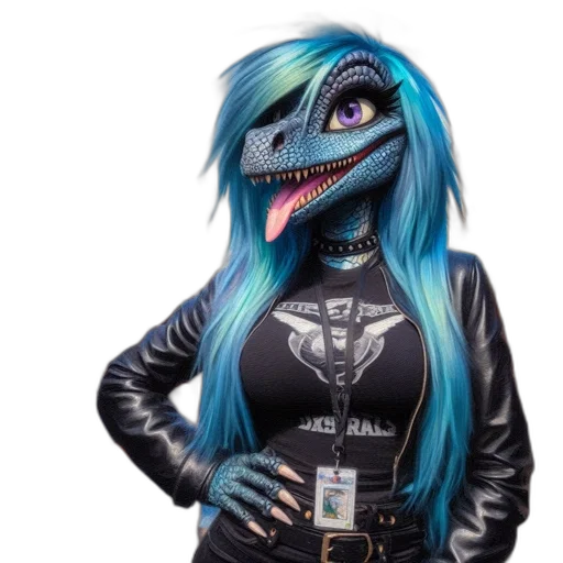 jacket, dragon, creature, robot, cyberpunk, 3d render, concept art, vaporwave transparent PNG cut-out