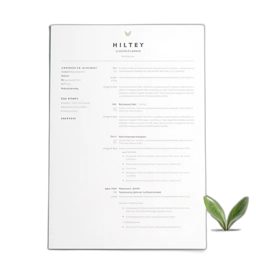 sample, resume, template, hoteliers, word, format transparent PNG cut-out