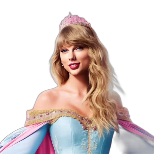 dress, 3d render, photorealistic, fantasy art, concept art, woman, royal, blue transparent PNG cut-out