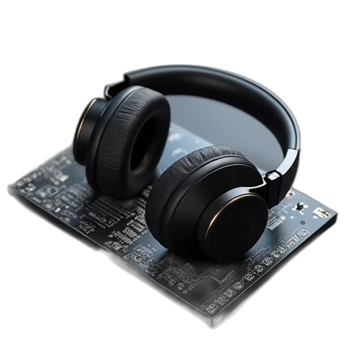 3d render, headphone, charging, board, replacement, xiaomio, m12 transparent PNG cut-out