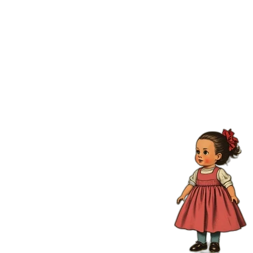 dress, staff, face, animal transparent PNG cut-out