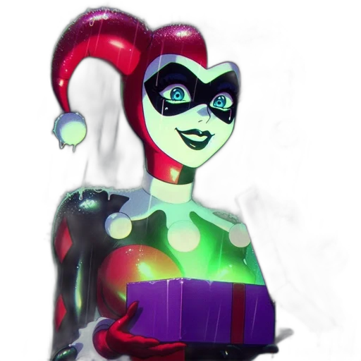 robot, mask, staff, concept art, 3d render, comic book art, fantasy art, neon lights transparent PNG cut-out