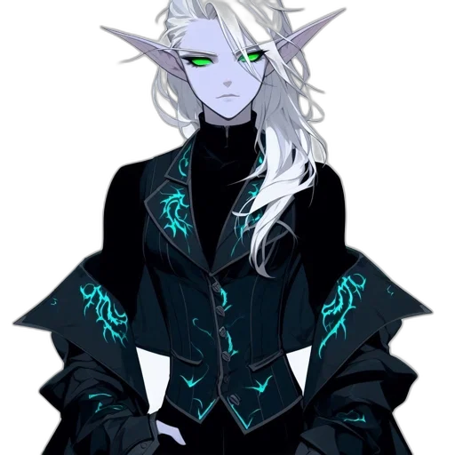 staff, dragon, mask, jacket, fantasy art, concept art, pixel art, anime transparent PNG cut-out