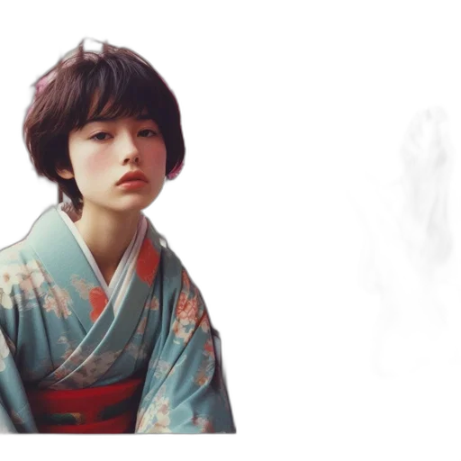 face, dress, photorealistic, concept art, anime, fantasy art, rain, fog transparent PNG cut-out