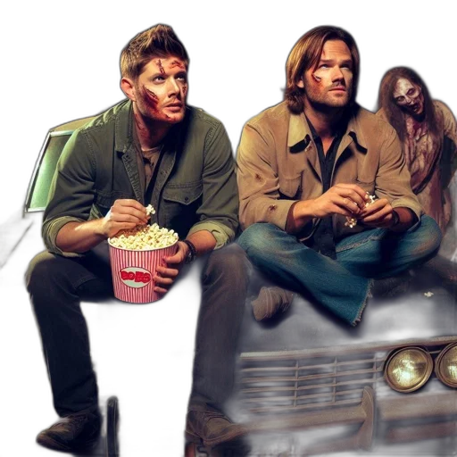 car, concept art, comic book art, pixel art, neon lights, two, men, sit transparent PNG cut-out