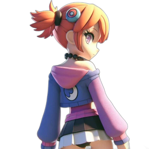 staff, jacket, dress, robot, concept art, 3d render, anime, watercolor transparent PNG cut-out