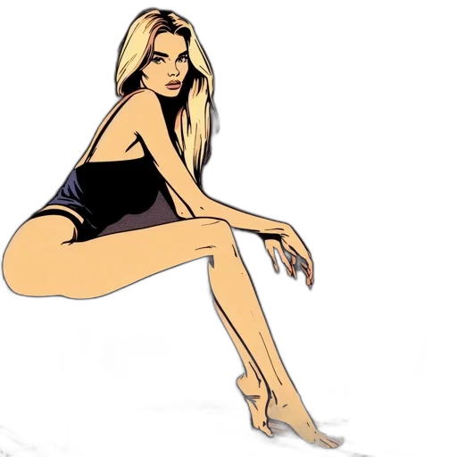dress, cartoon, concept art, pixel art, comic book art, illustration, shows, woman transparent PNG cut-out