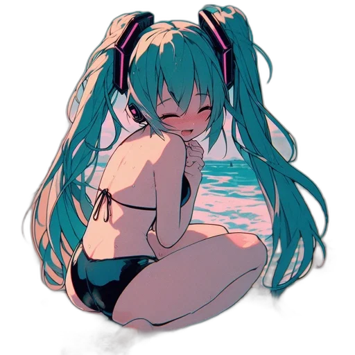 mask, creature, robot, bottle, pixel art, anime, vaporwave, concept art transparent PNG cut-out