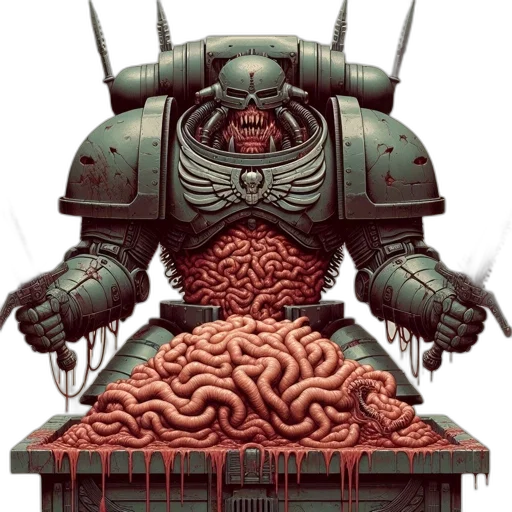 robot, creature, food, face, concept art, pixel art, comic book art, cyberpunk transparent PNG cut-out