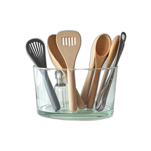 food, 3d render, transparent, glass, dish, rack, filled, various transparent PNG cut-out