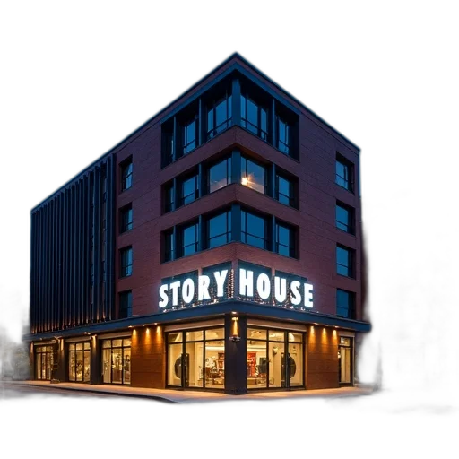 building, concept art, 3d render, photorealistic, first, image, shows, modern transparent PNG cut-out