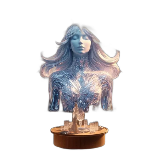 creature, jewelry, concept art, fantasy art, 3d render, watercolor, elegant, interior transparent PNG cut-out