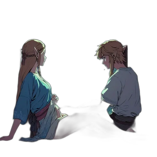anime, concept art, vaporwave, watercolor, underwater, night, rain, sunset transparent PNG cut-out