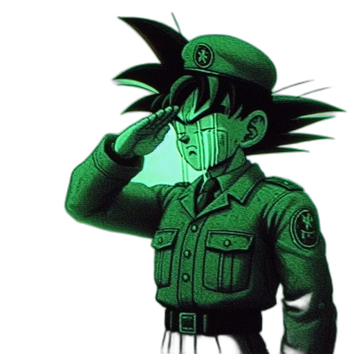 mask, staff, jacket, hat, concept art, comic book art, 3d render, cartoon transparent PNG cut-out