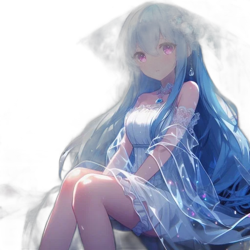 dress, robot, creature, dragon, anime, 3d render, concept art, fantasy art transparent PNG cut-out