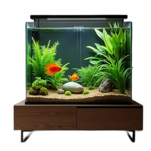 furniture, animal, 3d render, photorealistic, underwater, forest, indoor, fish transparent PNG cut-out