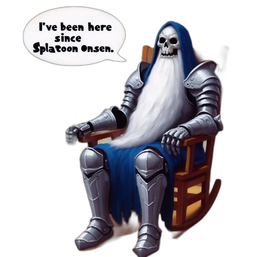 robot, staff, concept art, pixel art, fantasy art, comic book art, armored, skeleton transparent PNG cut-out