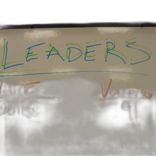 staff, white, board, word, leaders, written, blue, green transparent PNG cut-out
