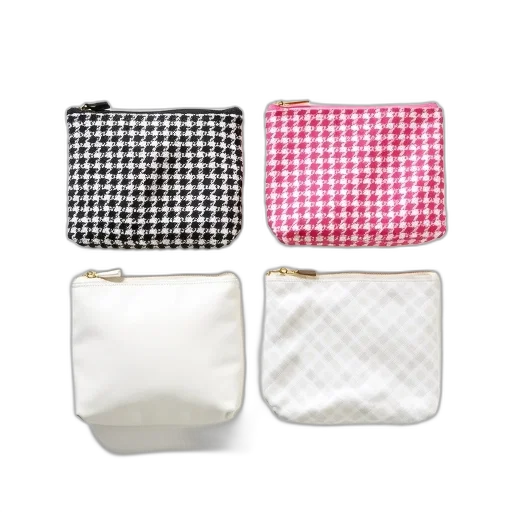 monochrome, pastel, colorful, collection, four, different, handbags, displayed transparent PNG cut-out