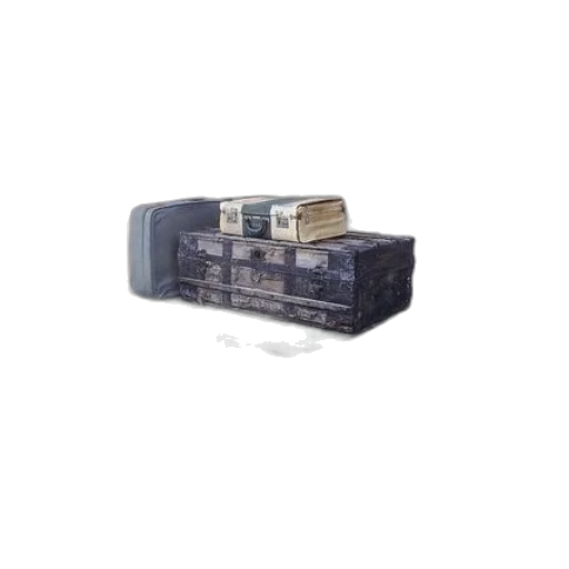 furniture, weapon, jewelry, bottle, 3d render, photorealistic, cart, old transparent PNG cut-out