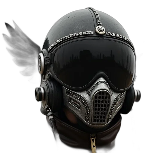 mask, face, weapon, jacket transparent PNG cut-out