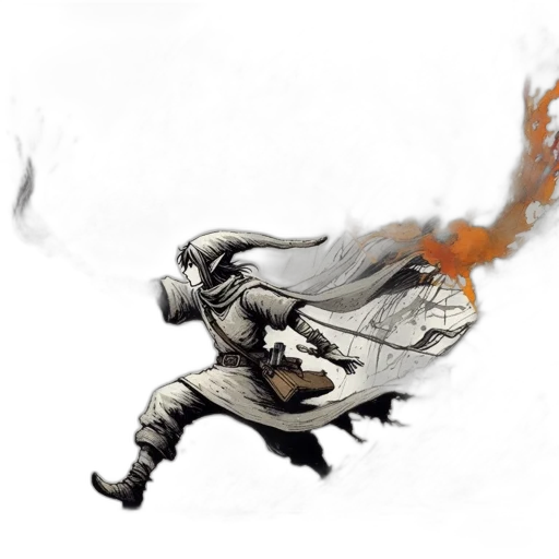 dragon, sword, weapon, concept art, fantasy art, comic book art, watercolor, fire transparent PNG cut-out
