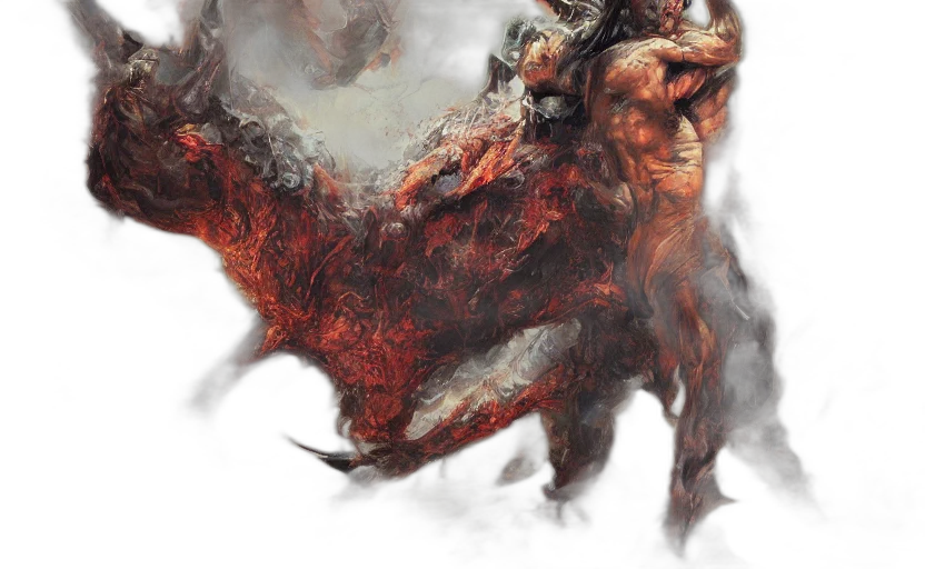 dragon, creature, animal, concept art, fantasy art, photorealistic, red, hell transparent PNG cut-out