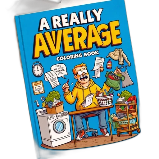 robot, comic book art, illustration, really, average, coloring, book, shows transparent PNG cut-out