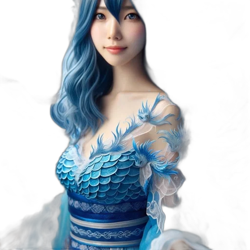 dress, dragon, jewelry, robot, fantasy art, photorealistic, 3d render, concept art transparent PNG cut-out