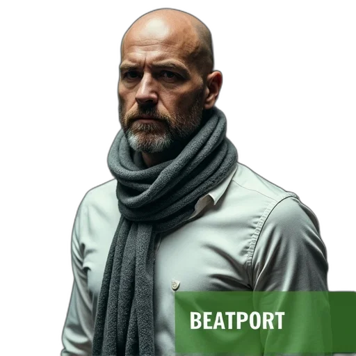 jacket, green, man, bald, head, wearing, white, shirt transparent PNG cut-out