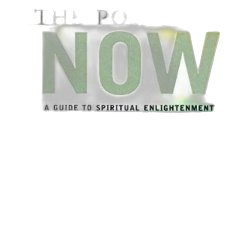 power, now, eckhart, tolle, guide, spiritual, enlightenment, featuring transparent PNG cut-out